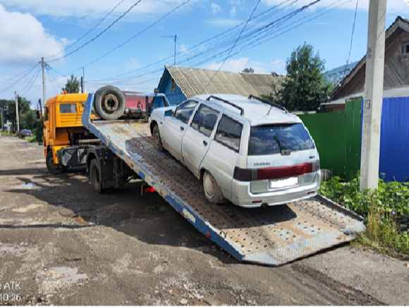 За июль с улиц Ульяновска убрали 23 брошенных автомобиля.