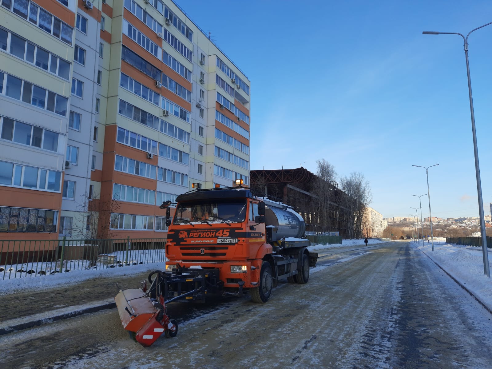 В Ульяновске открыто движение по новому участку дороги по улице Аблукова.