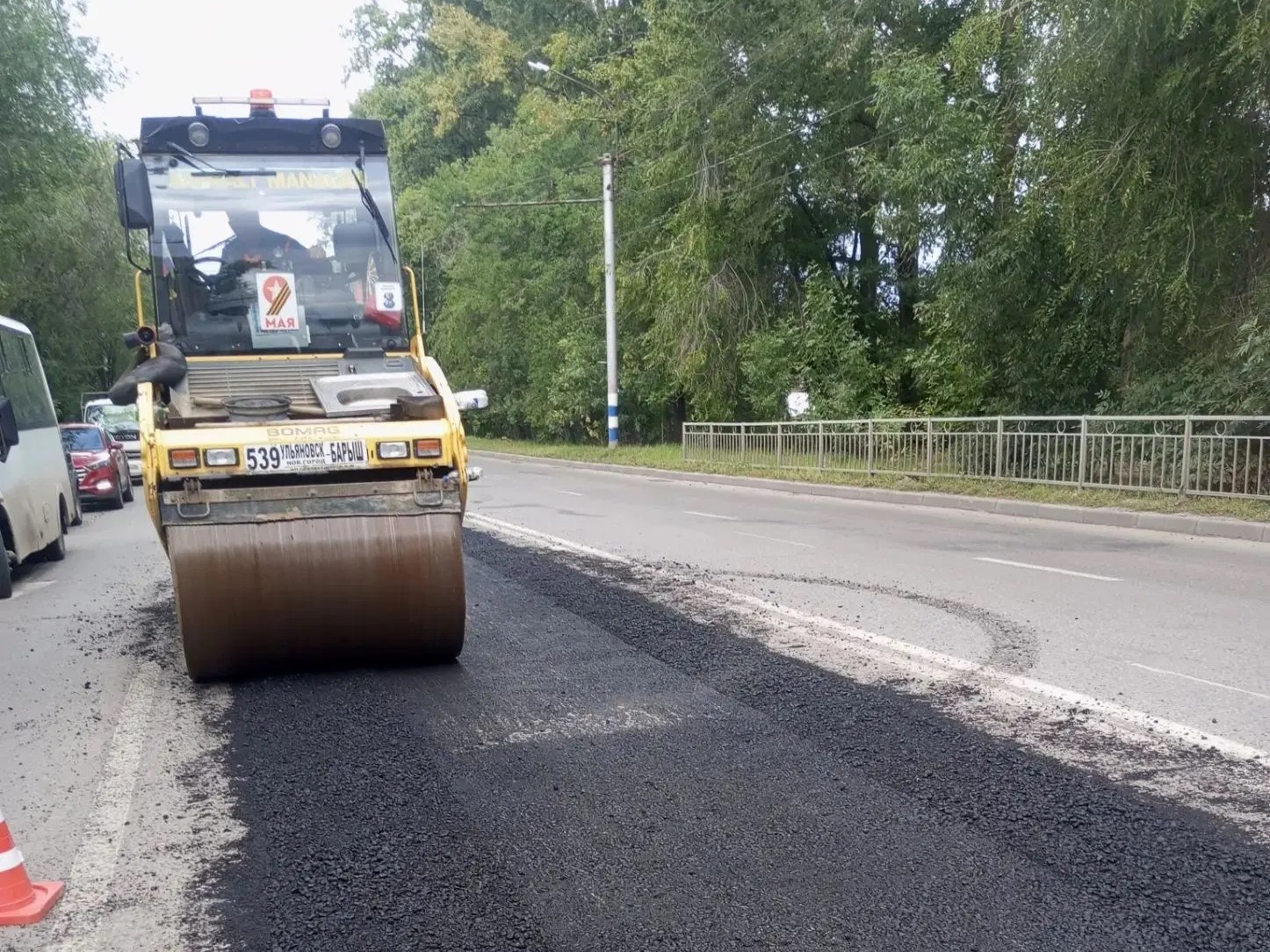 14 августа на дорогах Ульяновска работало 120 единиц спецтехники.