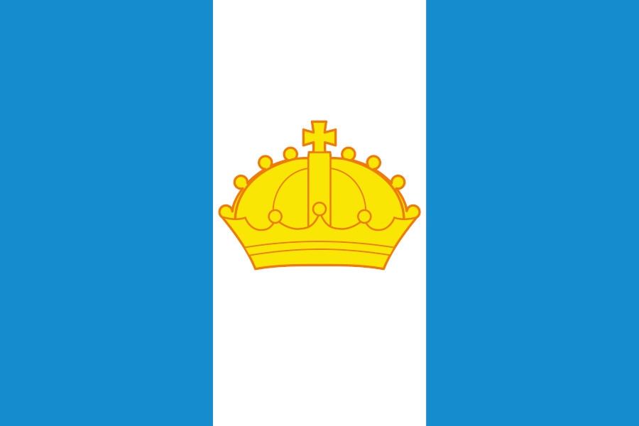 Флаг администрации города Ульяновска.