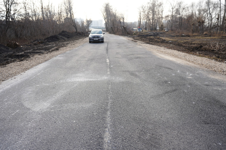 В Ульяновске обустраивают дополнительные подъезды к развязкам «минаевского» моста.