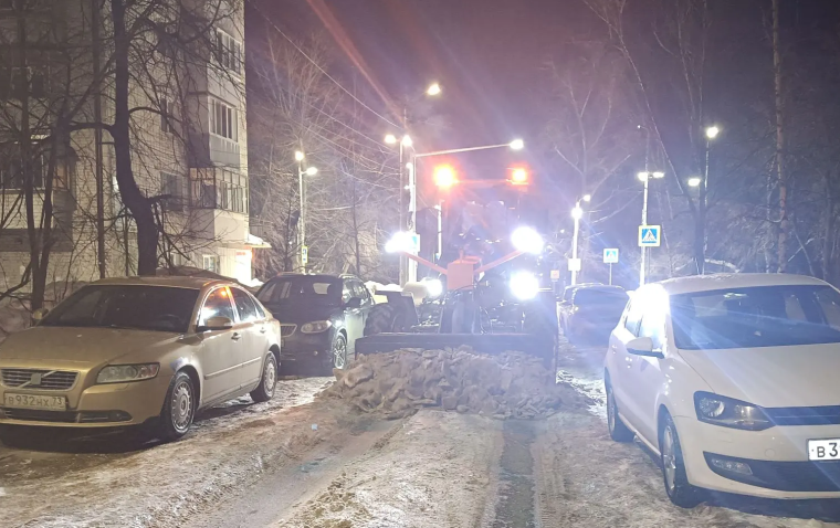 С улиц Ульяновска 24 февраля вывезли 237 самосвалов снега.